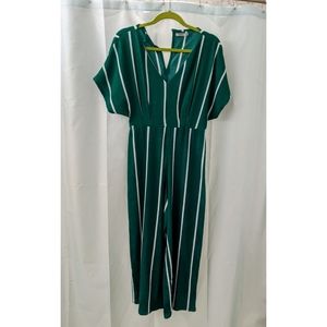 Bershka Green Jumpsuit (Size M)